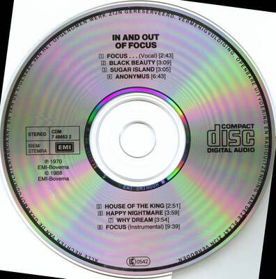 In And Out Of Focus - Focus (CD - 36) music collectible - Main Image 4