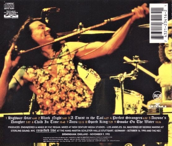 Come Hell Or High Water - Deep Purple (CD-R - 57.36) music collectible [Barcode 4988017051665] - Main Image 3