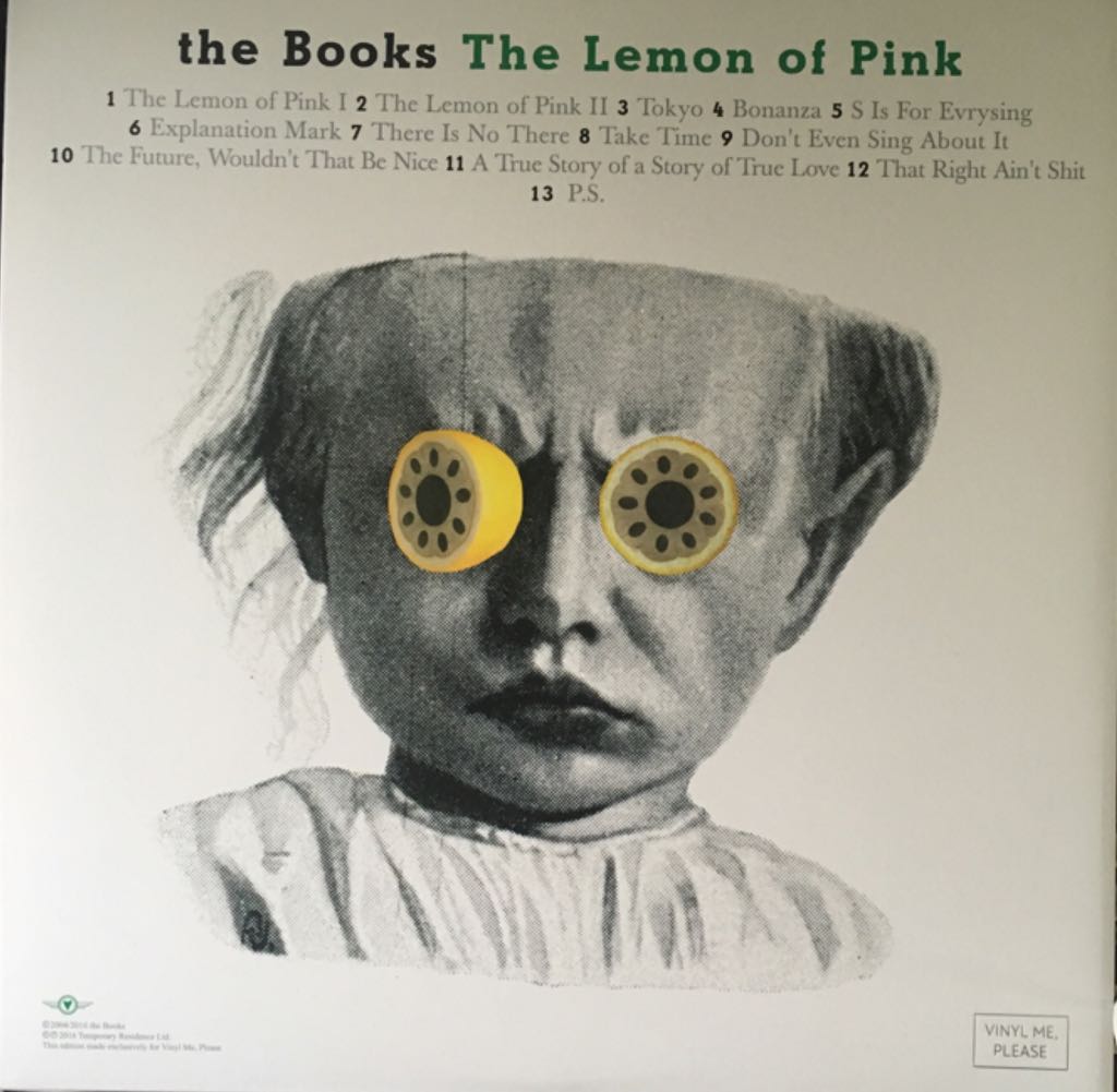 The Lemon of Pink - Books, The (12”) music collectible - Main Image 2