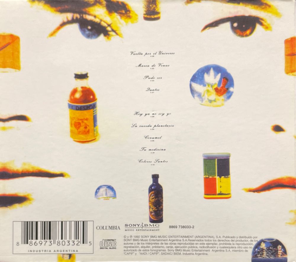 Colores Santos - Cerati / Melero (CD) music collectible [Barcode 886973803325] - Main Image 2