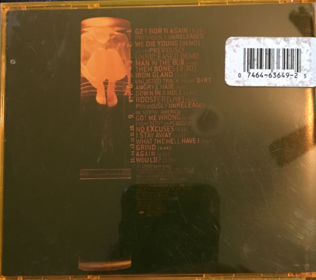 Nothing Safe - Alice In Chains (CD) music collectible [Barcode 777495915453] - Main Image 2