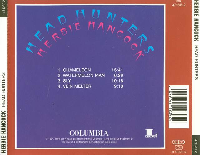 Head Hunters - Herbie  Hancock (CD) music collectible [Barcode 5099706512325] - Main Image 2