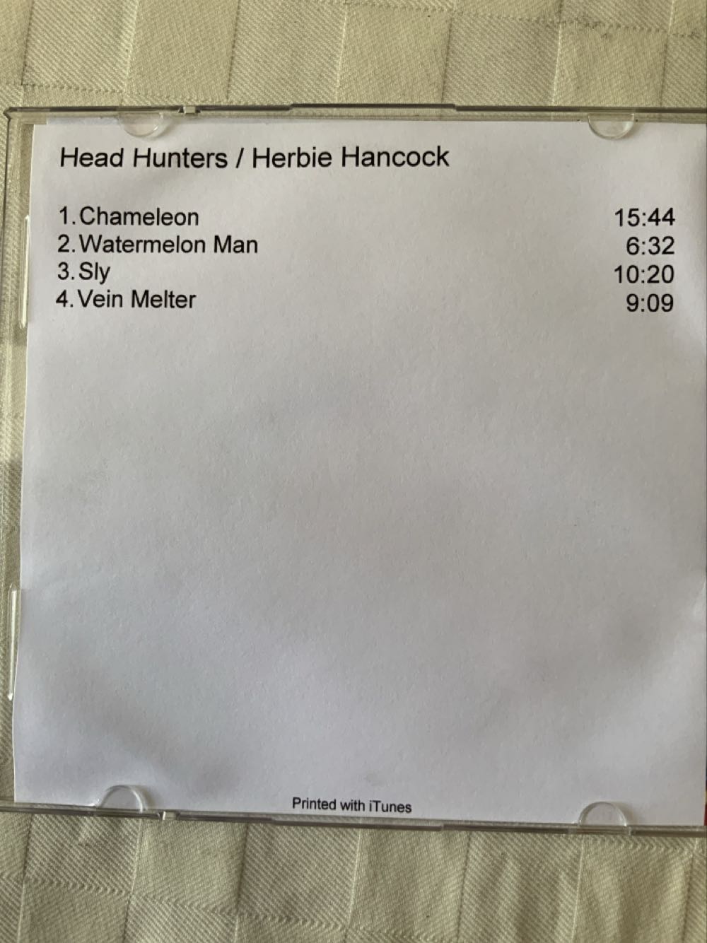 Head Hunters - Hancock, Herbie (CD) music collectible [Barcode 5099747123924] - Main Image 2