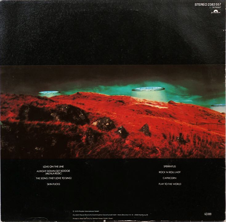 Eyes Of The Universe - Barclay James Harvest (CD-R) music collectible [Barcode 042282159120] - Main Image 2