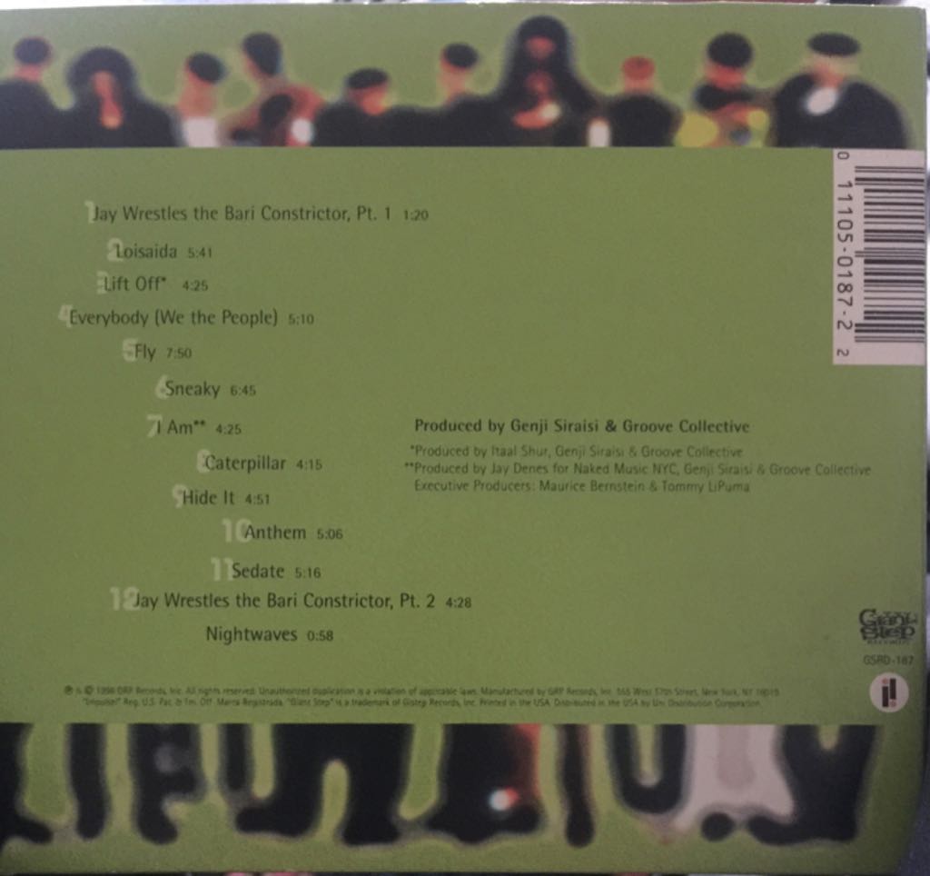 We The People - Groove Collective (CD) music collectible [Barcode 011105018722] - Main Image 2