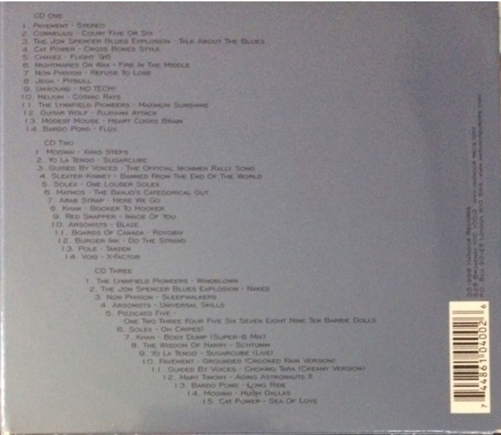 Everything Is Nice: Matador Records 10th Anniversary Anthology - Various Artists (CD) music collectible [Barcode 744861040026] - Main Image 2
