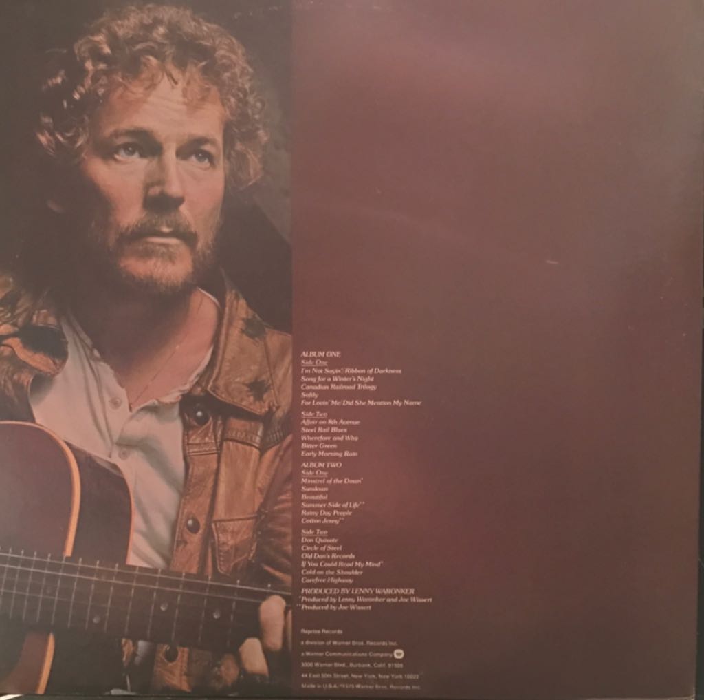 Gord’s Gold - Lightfoot, Gordon (12”) music collectible - Main Image 2