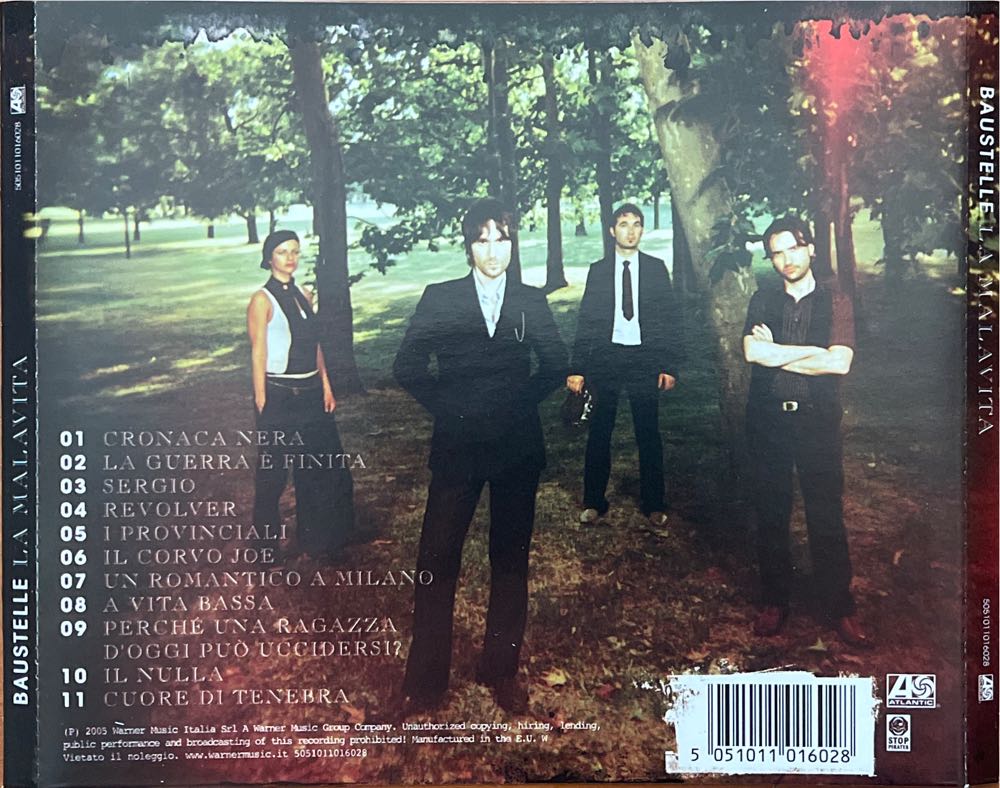 La Malavita - Baustelle (CD) music collectible [Barcode 5051011016028] - Main Image 2