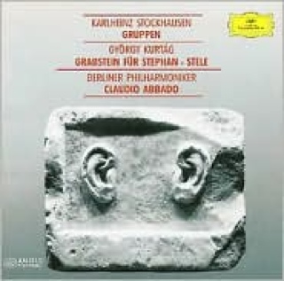 Stockhausen: Gruppen - Kurtág: Grabstein Fur Stephan - Stele - Stockhausen, Karlheinz (CD) music collectible [Barcode 028944776126] - Main Image 1