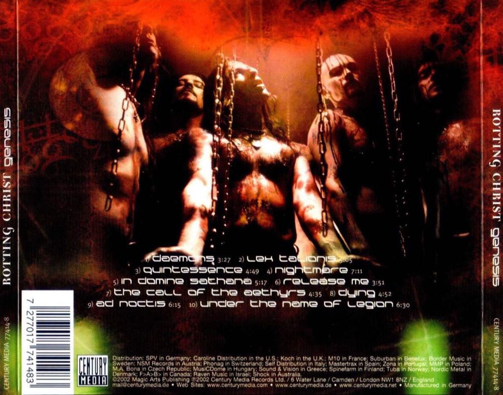 Genesis - Rotting Christ (CD) music collectible - Main Image 2