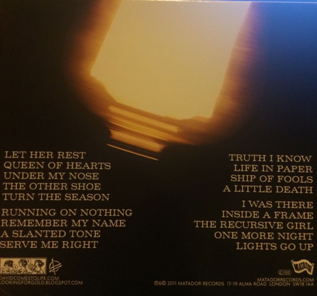 David Comes To Life - Fucked Up (CD - 7747) music collectible [Barcode 744861095224] - Main Image 2