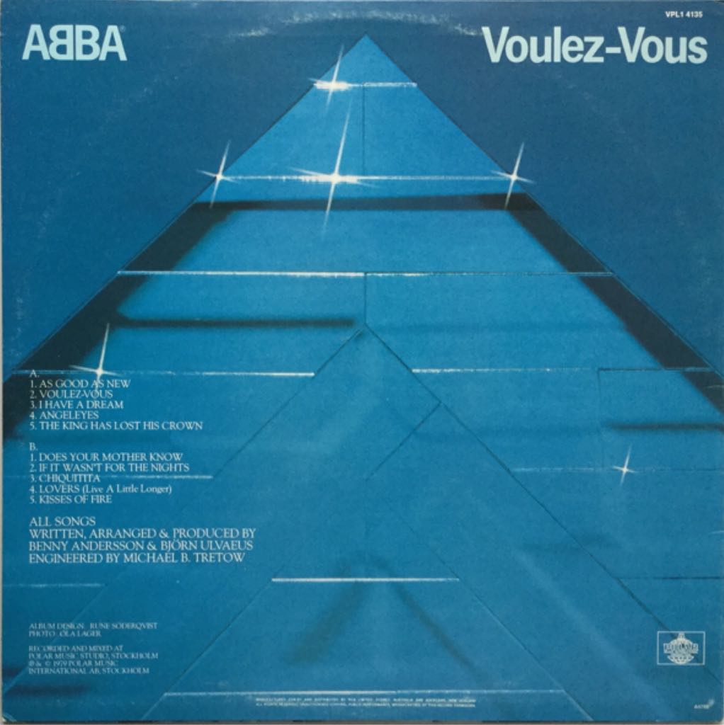Abba Voulez-Vous - Abba (12”) music collectible - Main Image 2