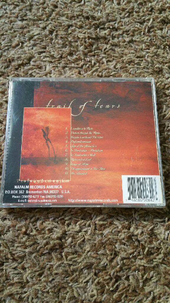 Profoundemonium - Trail Of Tears (CD) music collectible [Barcode 768586908423] - Main Image 2