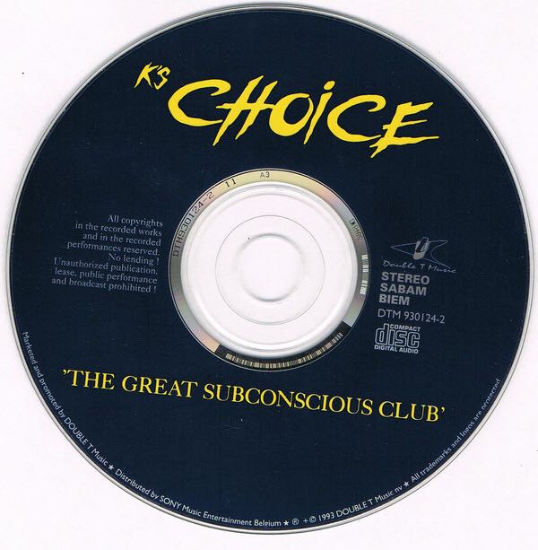 The Great Subconscious Club - K’s Choice (CD - 38) music collectible [Barcode 5411582930237] - Main Image 4