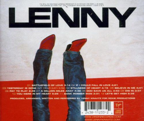 Lenny - Kravitz, Lenny (CD-R) music collectible - Main Image 2