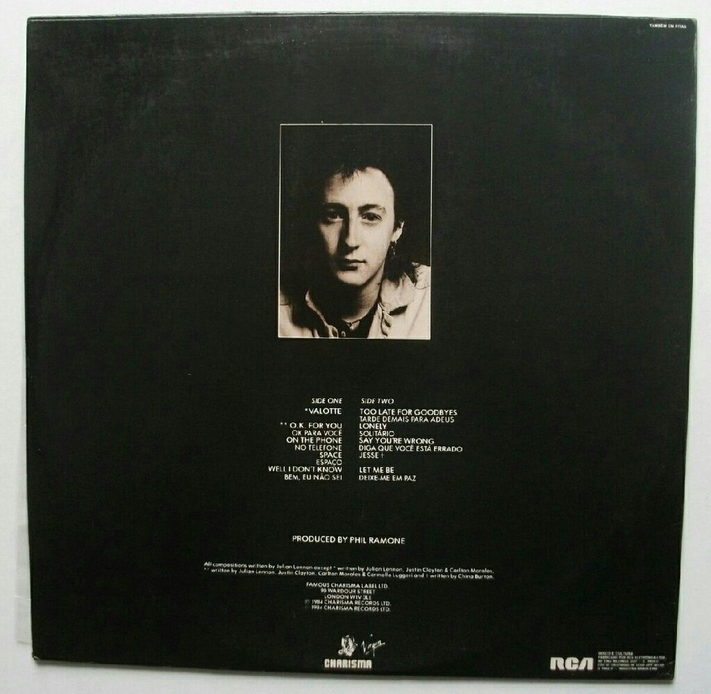 Valotte - Lennon, Julian (12”) music collectible - Main Image 2