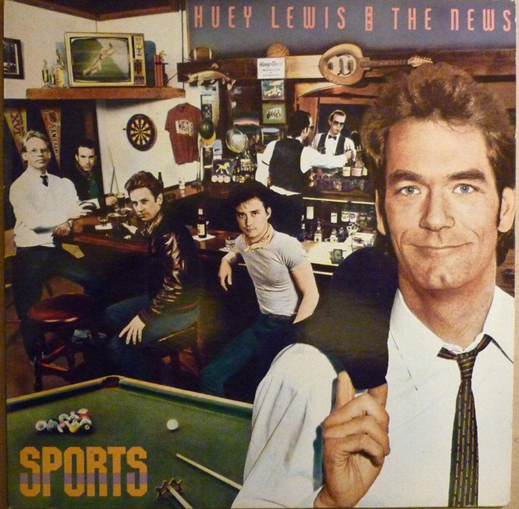 Sports - Huey Lewis & The News (12” - 37) music collectible - Main Image 1