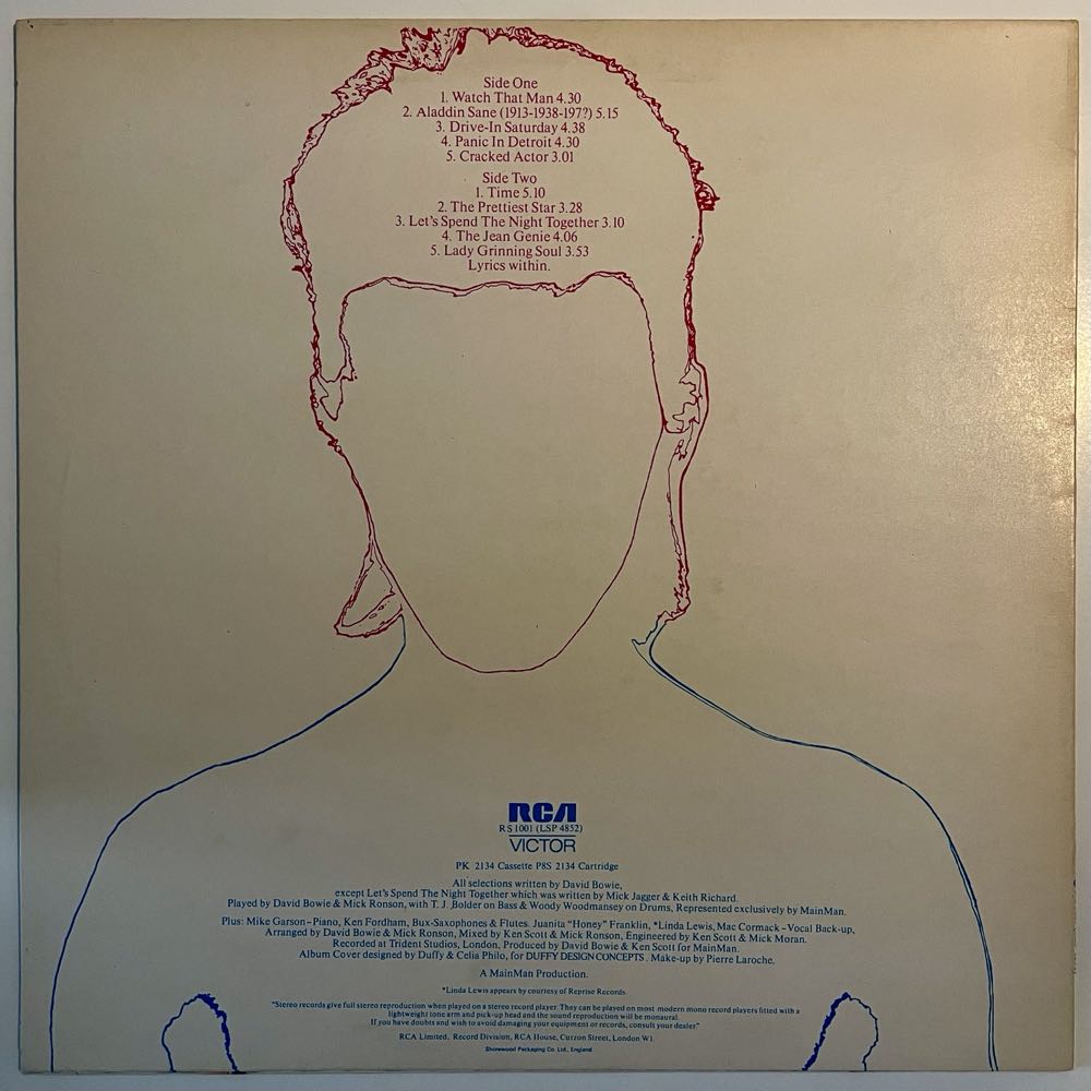 Aladdin Sane - Bowie, David (CD - 42) music collectible - Main Image 2