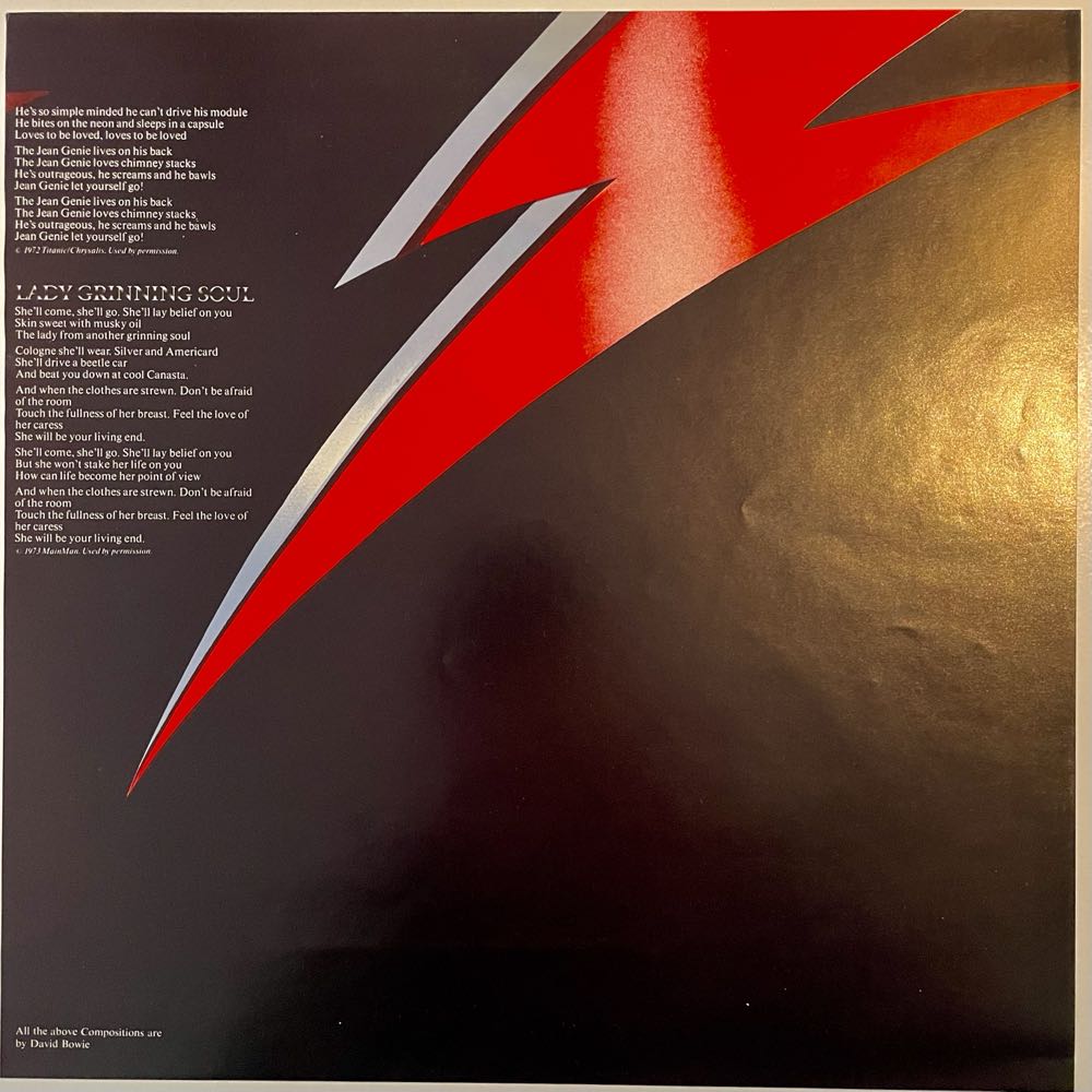 Aladdin Sane - Bowie, David (CD - 42) music collectible - Main Image 4
