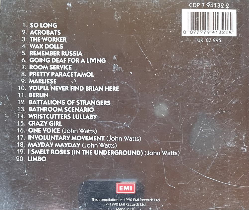 Going Red For A Salad (The UA Years) - Fischer Z (CD) music collectible - Main Image 2