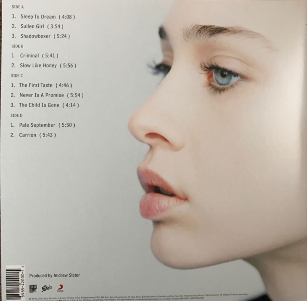 Tidal - Fiona Apple (CD - 52) music collectible - Main Image 2
