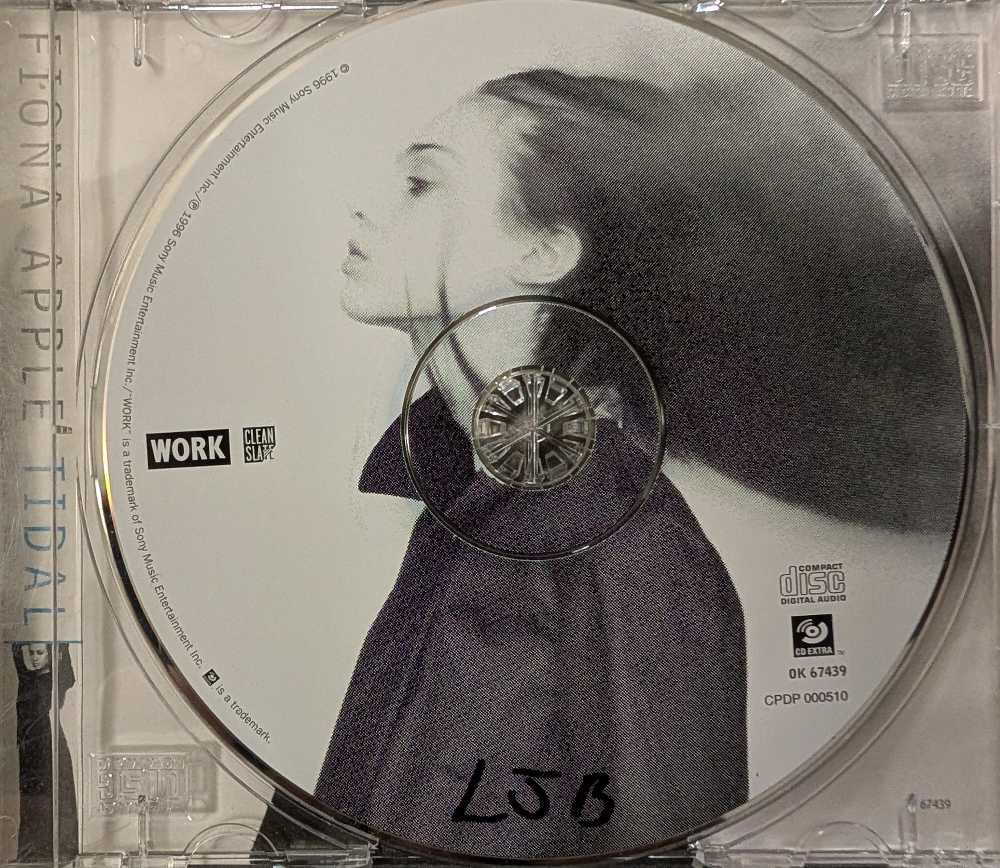 Tidal - Fiona Apple (CD - 52) music collectible - Main Image 3