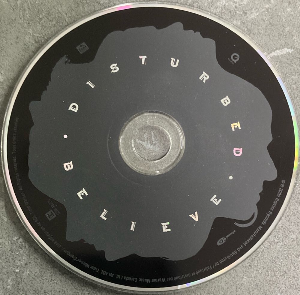 Believe - Disturbed (CD - 48) music collectible [Barcode 093624832027] - Main Image 4