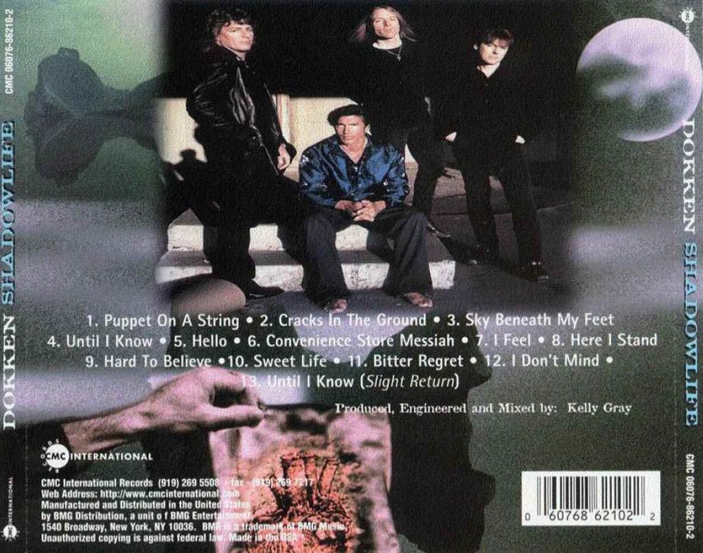 Shadowlife - Dokken (CD-R) music collectible [Barcode 060162687082] - Main Image 2