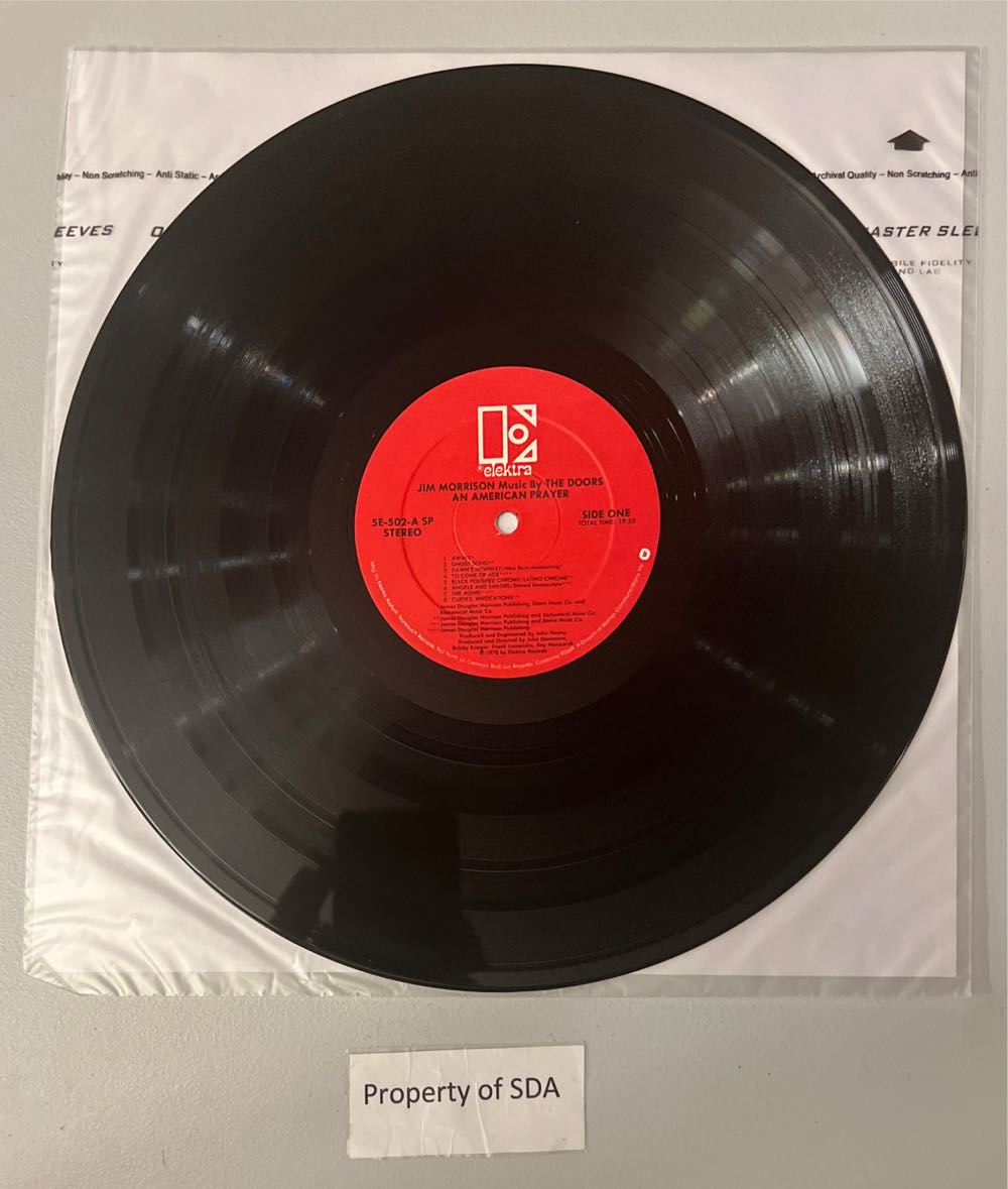 An American Prayer - The Doors (12”) music collectible - Main Image 3