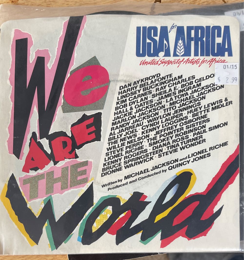We Are The World - Various (12”) music collectible - Main Image 2