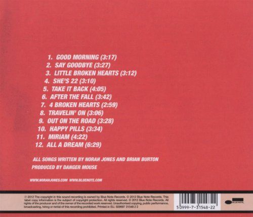 Little Broken Hearts - Jones, Norah (12”) music collectible [Barcode 753088004636] - Main Image 2