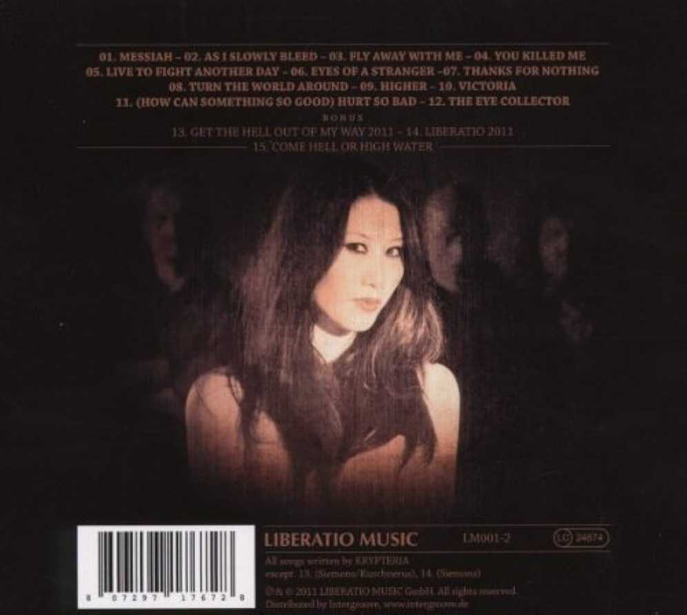 All Beauty Must Die - Krypteria (CD) music collectible [Barcode 807297176728] - Main Image 2