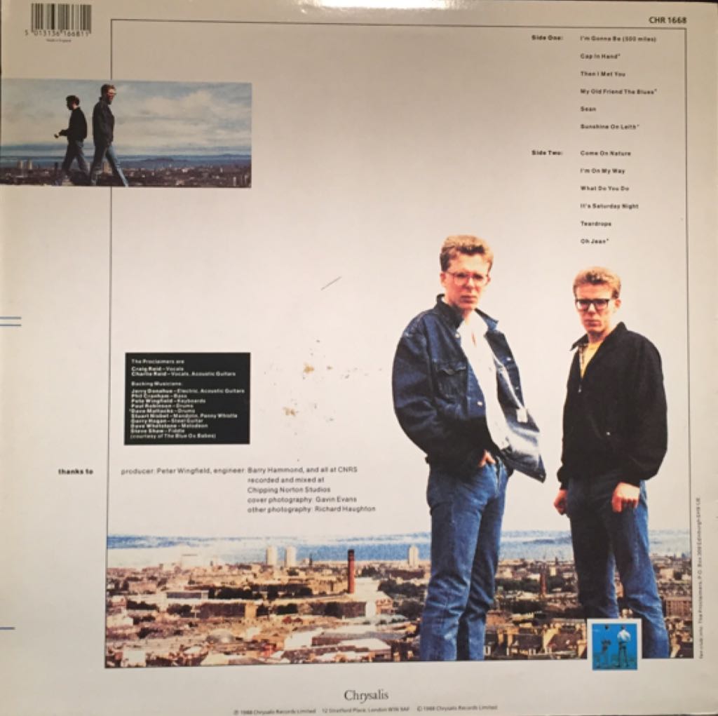 Sunshine On Leith - Proclaimers, The (12”) music collectible - Main Image 2