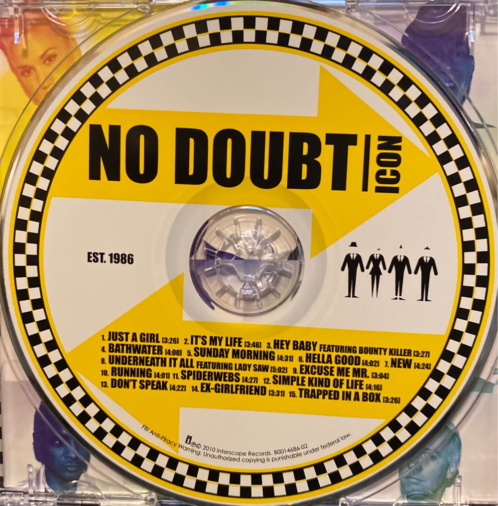 Icon - No Doubt (CD - 60) music collectible [Barcode 602527472522] - Main Image 4