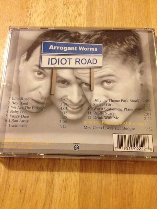 The Arrogant Worms Idiot Road - Arrogant Worms, the (CD) music collectible - Main Image 2