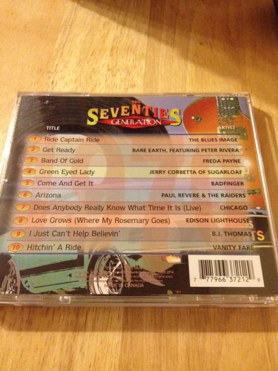 The Seventies Generation - Various (CD) music collectible - Main Image 2