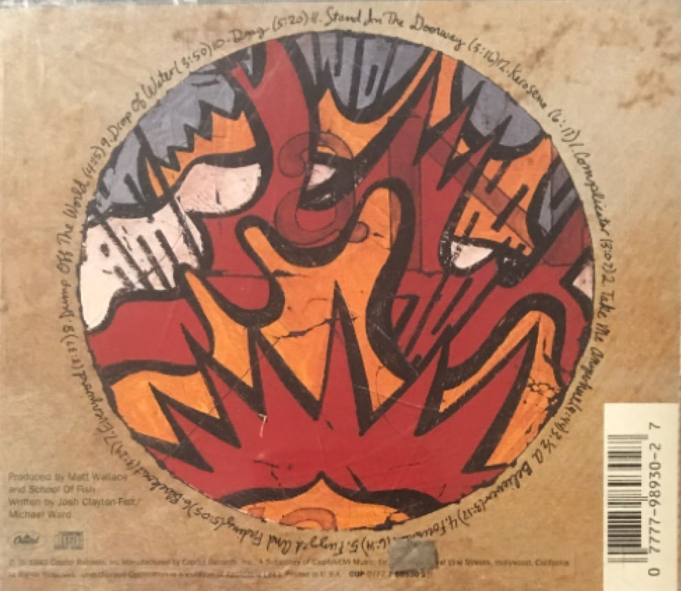 Human Cannonball - School Of Fish (CD - 53) music collectible [Barcode 077779893027] - Main Image 2