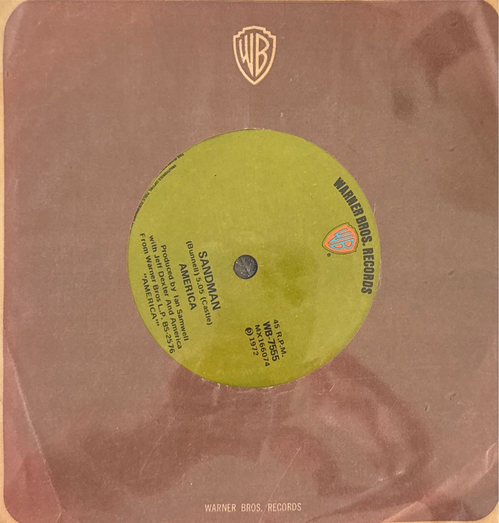 A Horse With No Name - America (7”) music collectible - Main Image 2