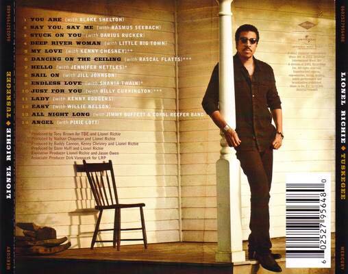 Tuskegee - Lionel Richie (CD - 63) music collectible [Barcode 602537026166] - Main Image 2