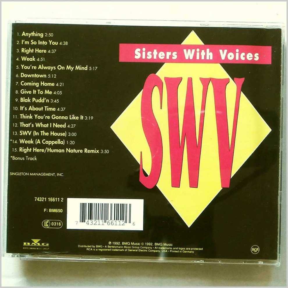 SWV: It’s About Time - SWV (CD - 60) music collectible - Main Image 3