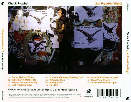 Let Freedom Ring - Prophet, Chuck (12”) music collectible - Main Image 2