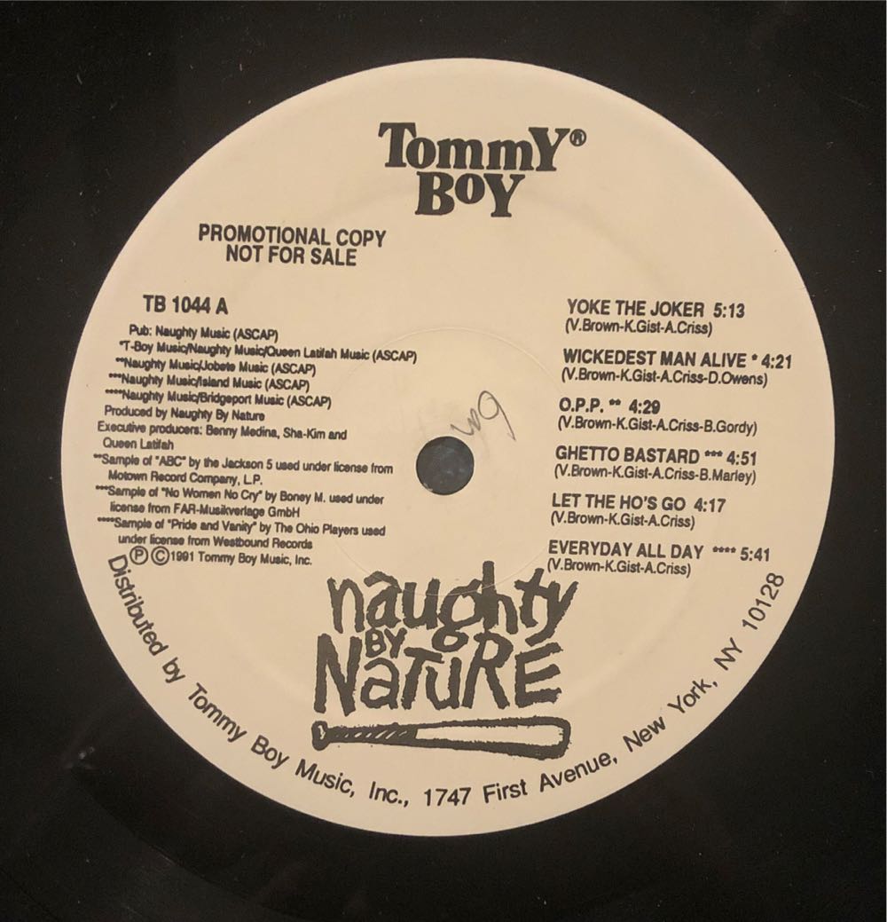 Naughty By Nature - Naughty By Nature (12”) music collectible [Barcode 068584203224] - Main Image 3