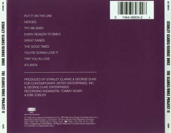 Clarke/Duke Project II - Clarke, Stanley; Duke, George (12”) music collectible - Main Image 2