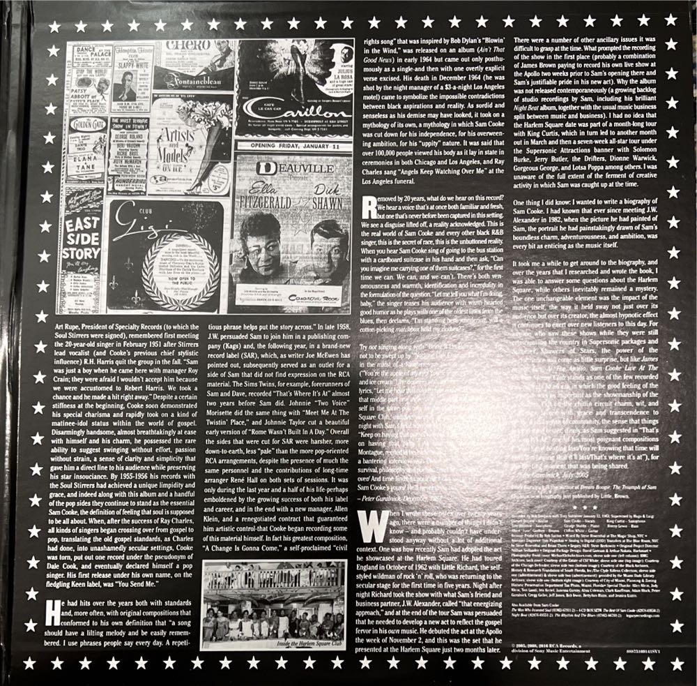 Live At The Harlem Square Club, 1963 - Cooke, Sam (12”) music collectible - Main Image 4