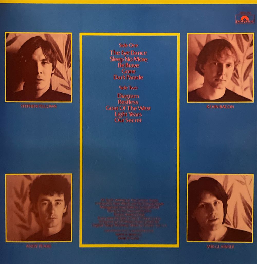 Sleep No More - The Comsat Angels (12”) music collectible [Barcode 5014797893986] - Main Image 2