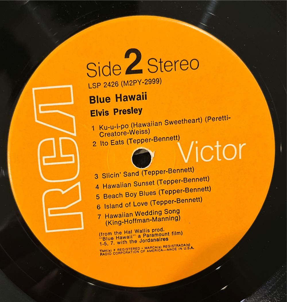 Blue Hawaii - Elvis Presley (12” - 32) music collectible - Main Image 4