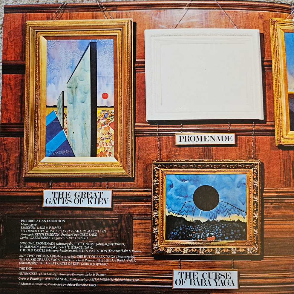 Pictures At An Exhibition - Emerson, Lake & Palmer (12” - 37) music collectible - Main Image 3