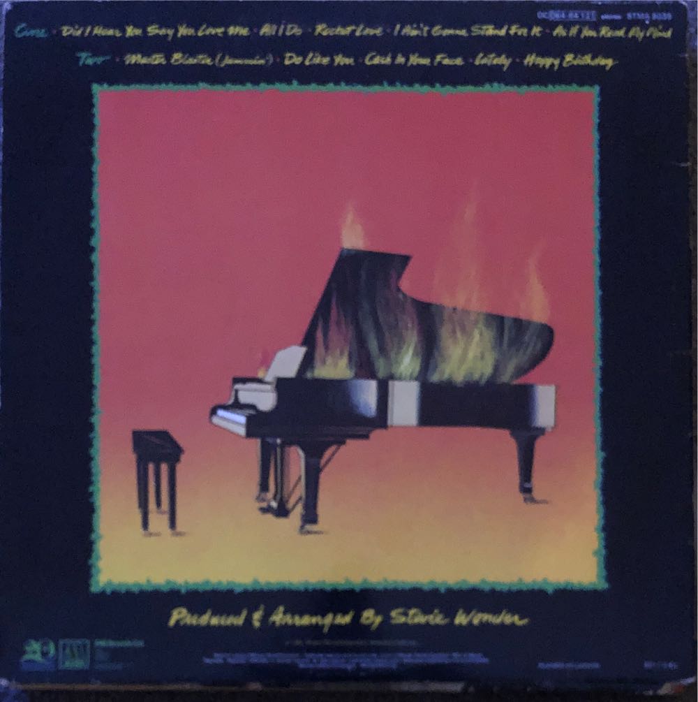 Hotter Than July - Wonder Stevie (CD - 46) music collectible [Barcode 731453004429] - Main Image 2