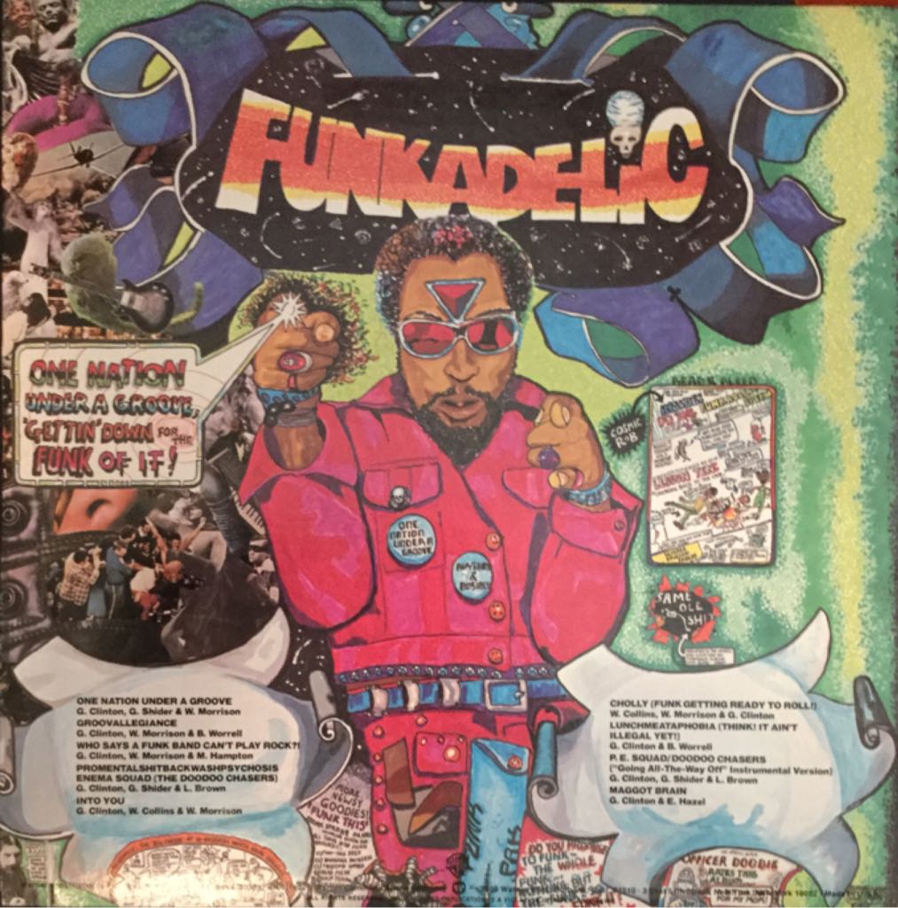 One Nation Under A Grove - FUNKADELIC music collectible - Main Image 2