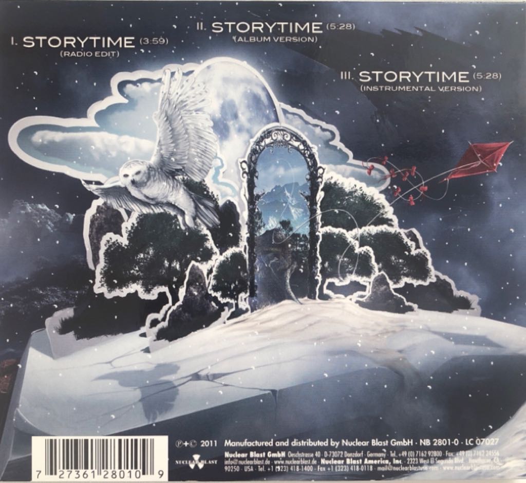 Storytime - Nightwish (CD) music collectible [Barcode 727361280109] - Main Image 2